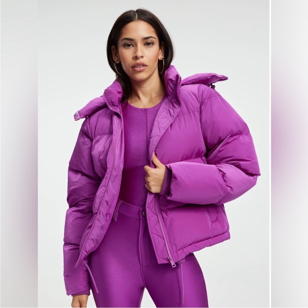 Good American puffer jacket